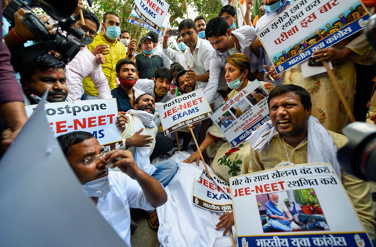 Congress to hold nationwide protests on Friday against holding of NEET, JEE