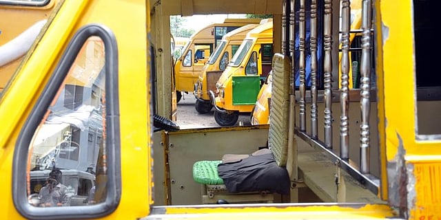 Vijayawada: Social distancing norm goes for a toss in share autos