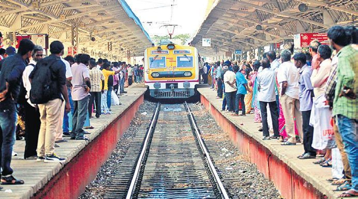 Suburban Train Services Hit Chennai Hundreds Stranded suburban-train-services-hit-chennai-hundreds-stranded