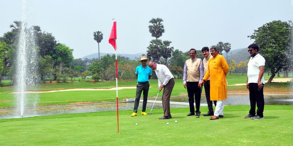 Visakhapatnam's East Point Golf Club set to host major tournaments