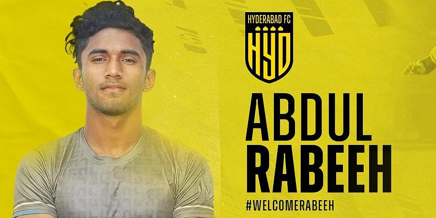 Hyderabad FC signs winger Abdul Rabeeh
