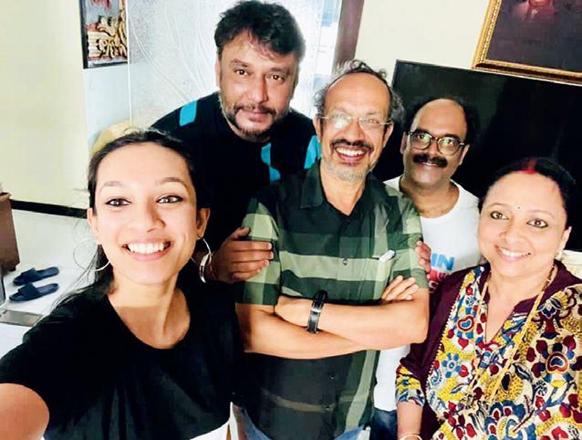 Darshan’s 55th film to be helmed by V Harikrishna