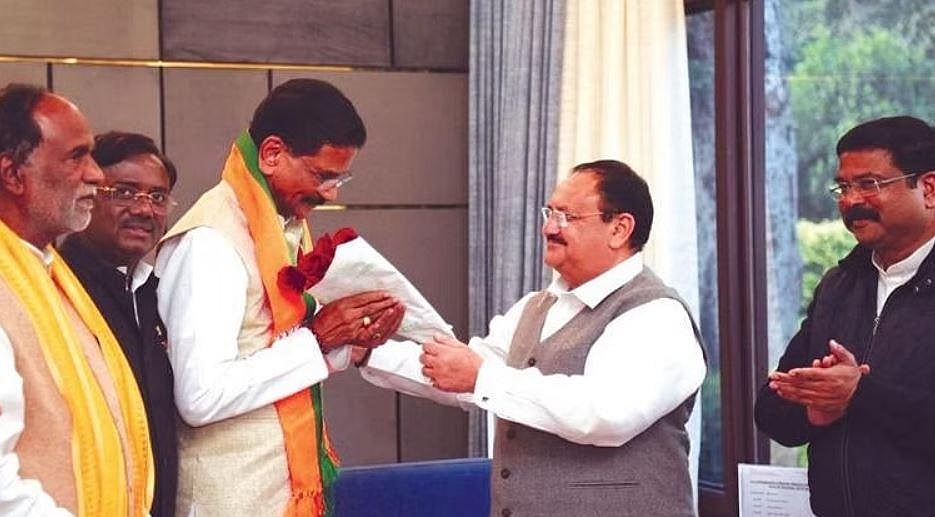Will show TRS its ‘true place’, vows Shashidhar Reddy after joining BJP