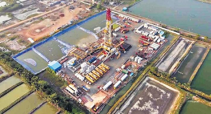 World’s most advanced oil rig commissioned at ONGC well in Bhimavaram