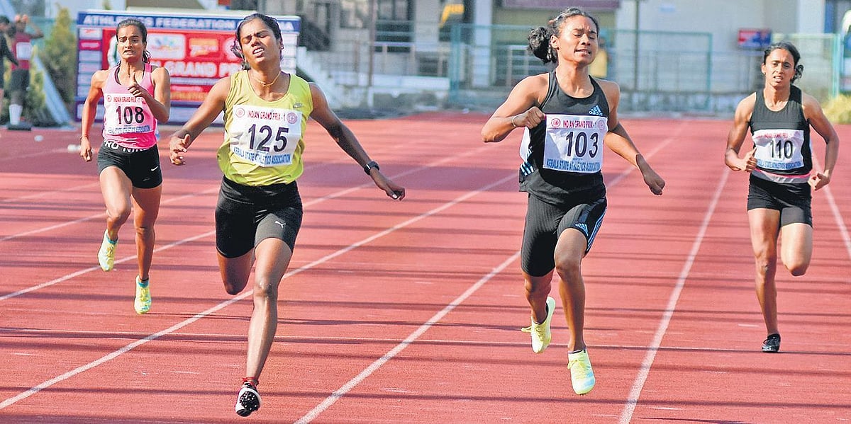 Dhanalakshmi third fastest Indian woman in 200m