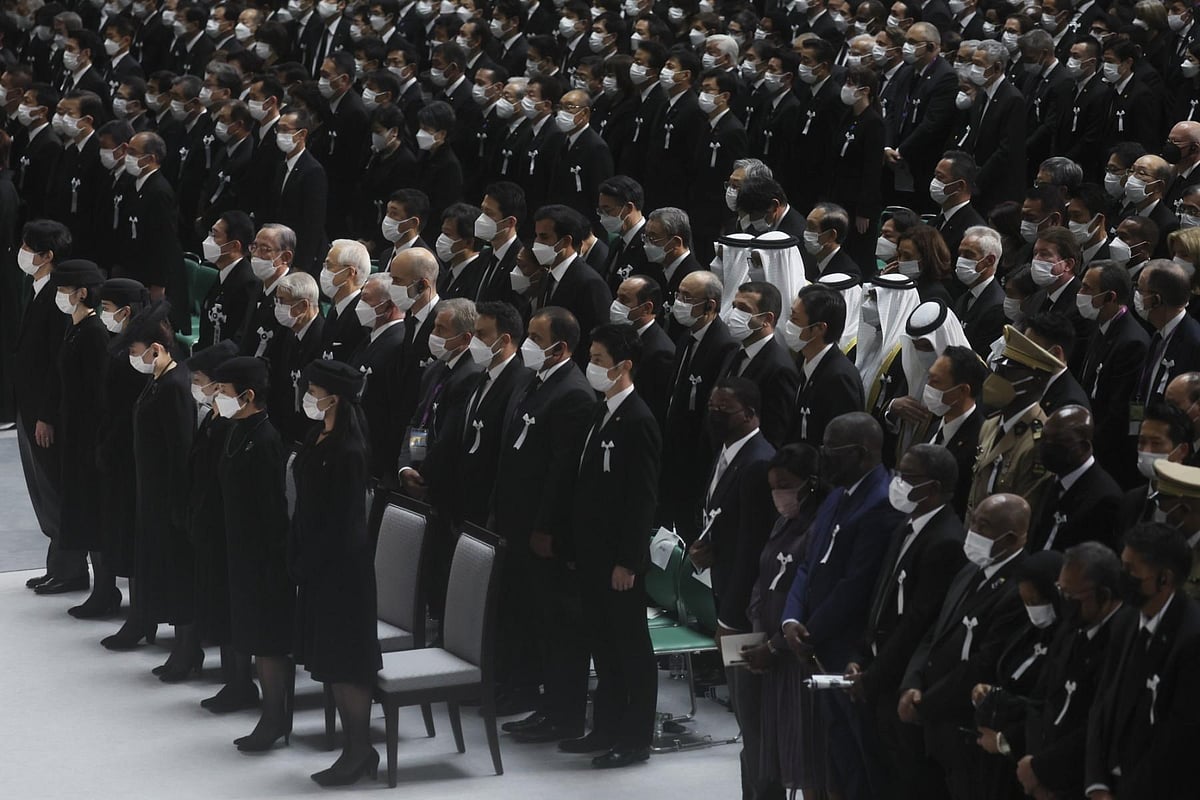 Fúnebre 葬儀 Japan honours assassinated former PM Shinzo Abe amid