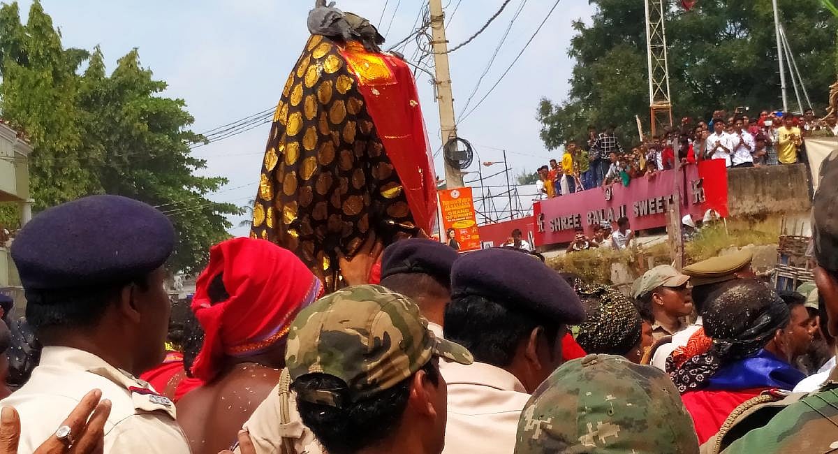 Chatar Yatra of Manikeswari comes to end in Odisha's Kalahandi