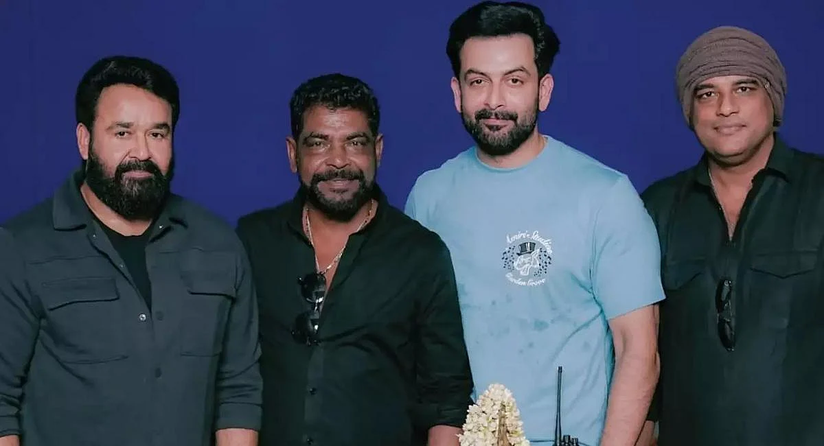Mohanlal Prithviraj Film Empuraan Starts Rolling Mohanlal Prithviraj Film Empuraan Starts Rolling
