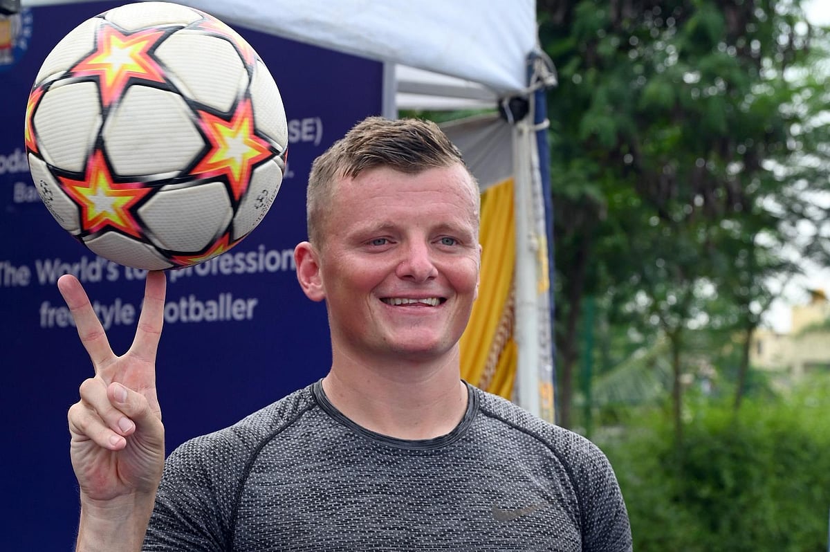 Defying conventions with freestyle footballer Jamie Knight