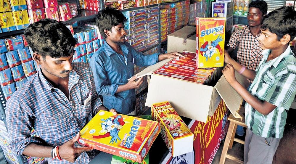 Chennai Cracks in the cracker business