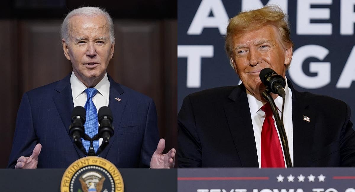 Poll shows few US adults would be satisfied with a possible BidenTrump