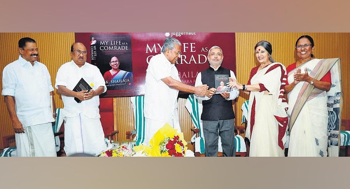 K K Shailaja, a comrade in true sense of the term: CM Pinarayi Vjiayan