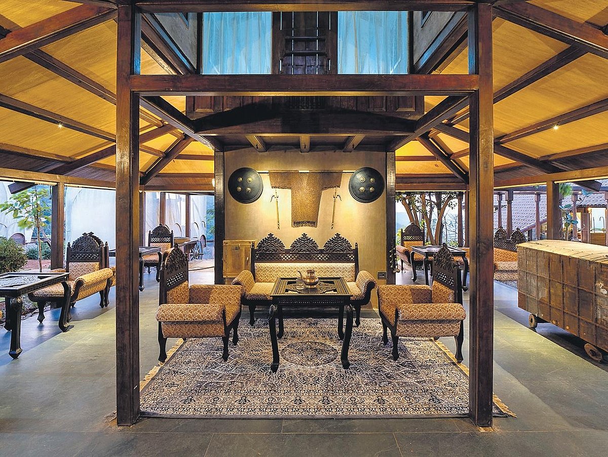Warrior deluxe: A set-up straight out of the 17th-century Maratha era