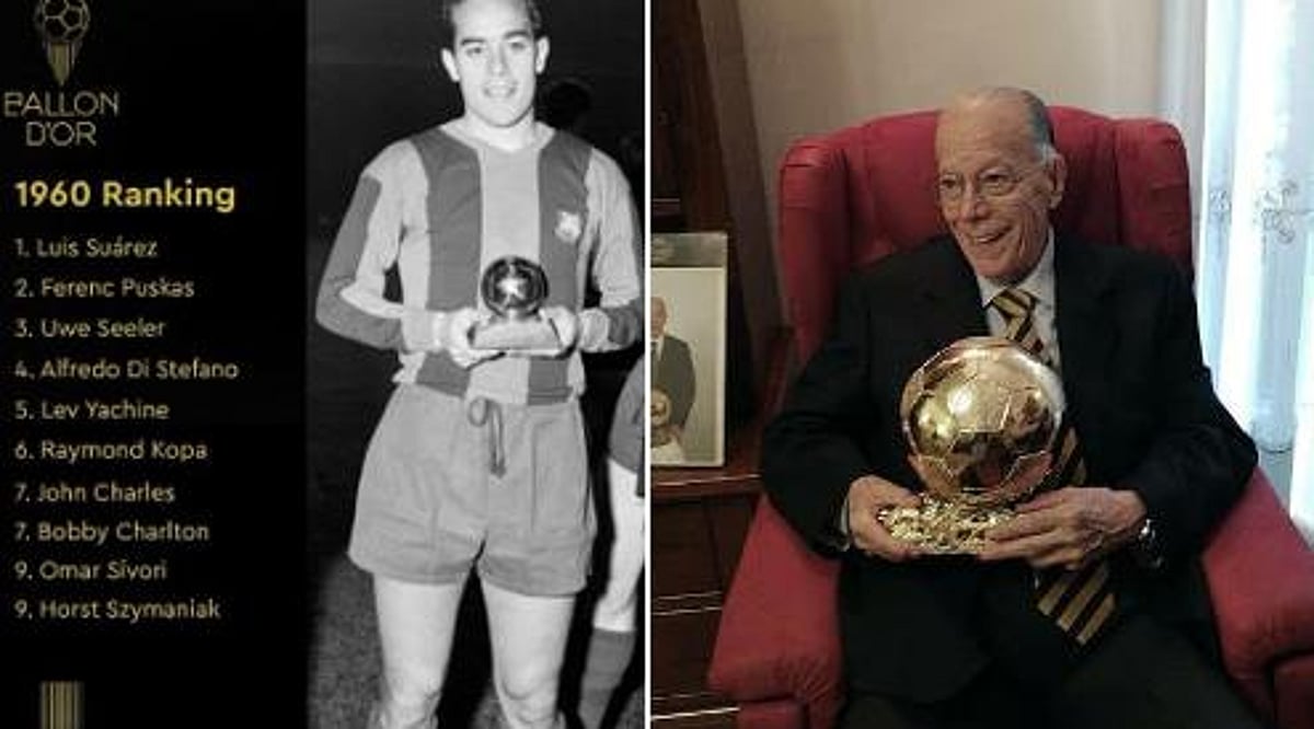 Former Spanish Ballon d'Or winner Luis Suarez dies at 88