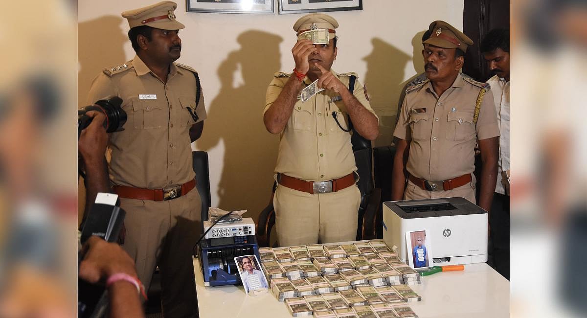 Lawyer among 3 held for printing counterfeit notes in Tamil Nadu