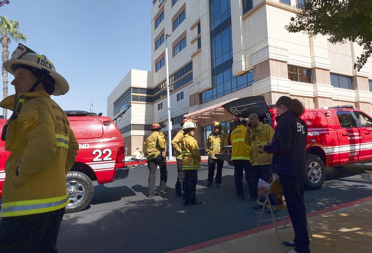 Hundreds of patients evacuated from Los Angeles hospital building that