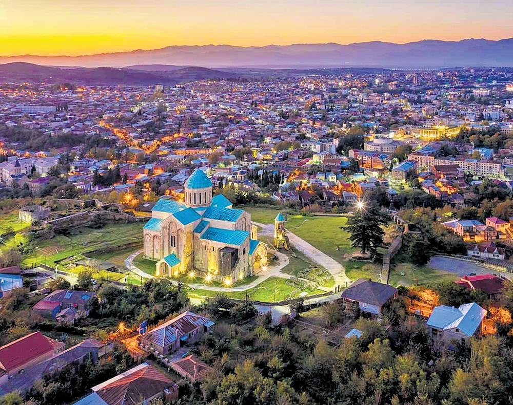 Dive deep into churches and churchkhela at Kutaisi in Georgia
