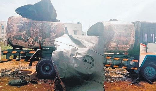 Tanker explodes in Kovai factory, migrant dies