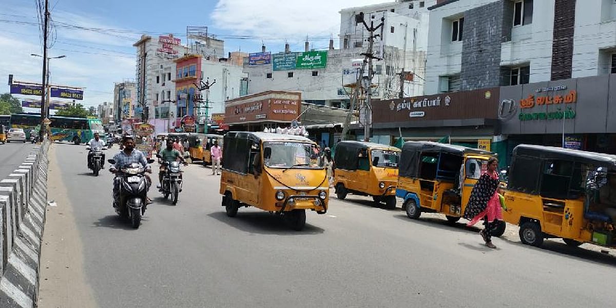 Motorists have a tough time as share autos take over Perambalur roads in TN