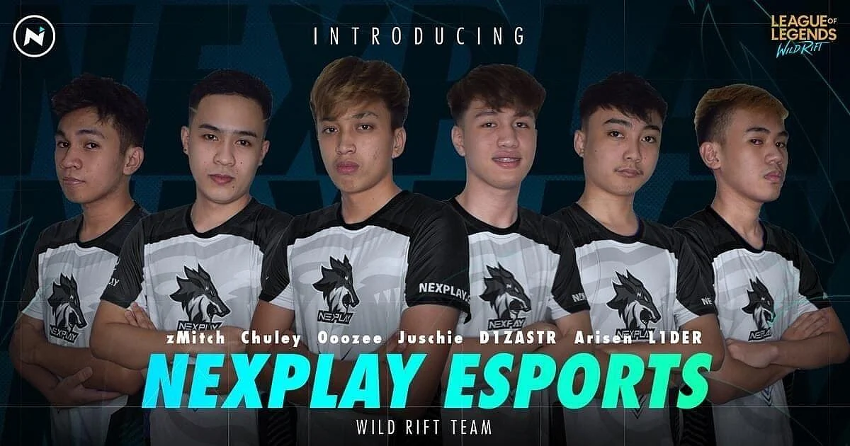 <div class="paragraphs"><p>Nexplay Esports' Wild Rift team</p></div>