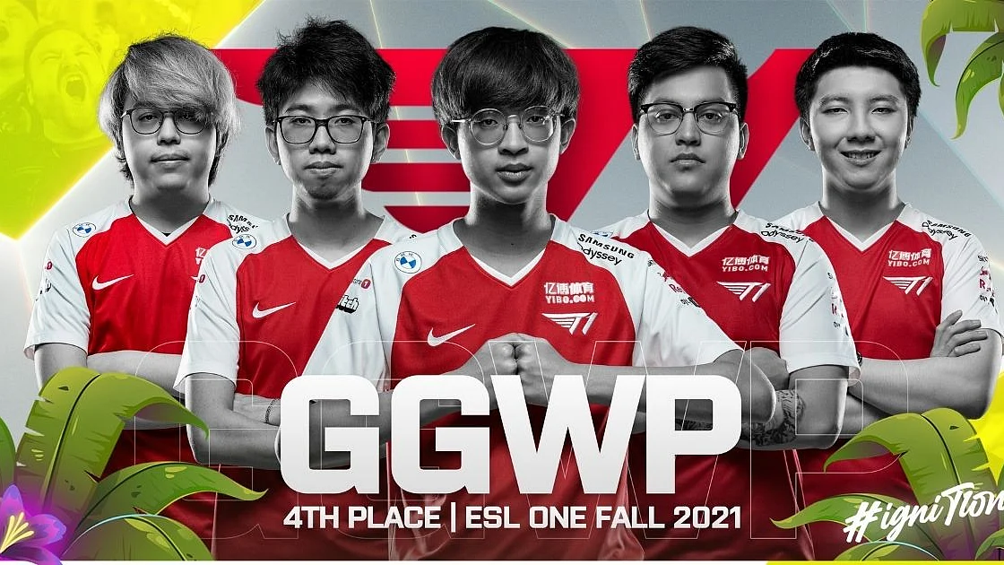 <div class="paragraphs"><p>T1 finish fourth in ESL One Fall 2021</p></div>