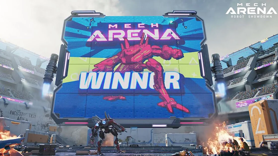 <div class="paragraphs"><p>Mech Arena: Robot Showdown, A New 5v5 Shooter Game by Raid: Shadow Legends Devs</p></div>