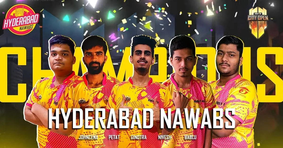 <div class="paragraphs"><p>Hyderabad Nawabs Are The Free Fire City Open (FFCO) India 2021 Champions</p></div>