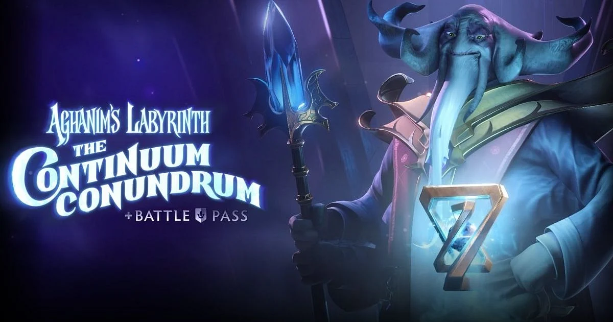 <div class="paragraphs"><p>Aghanim’s Labyrinth The Continuum Conundrum and Battle Pass</p></div>