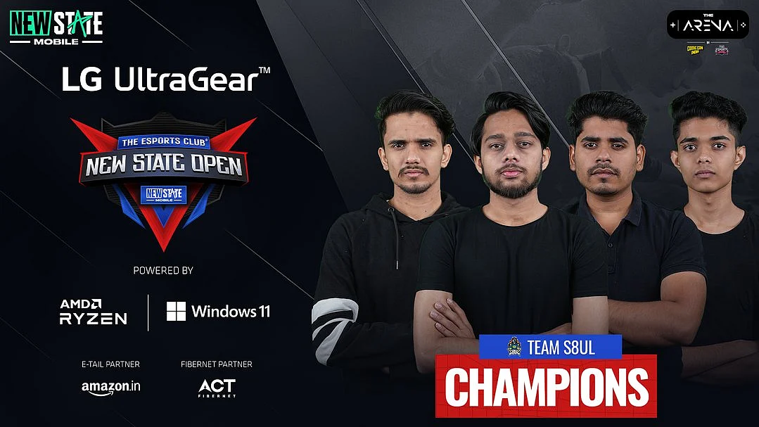 <div class="paragraphs"><p>Team S8UL - The Champions of The Esports Club New State Open</p></div>