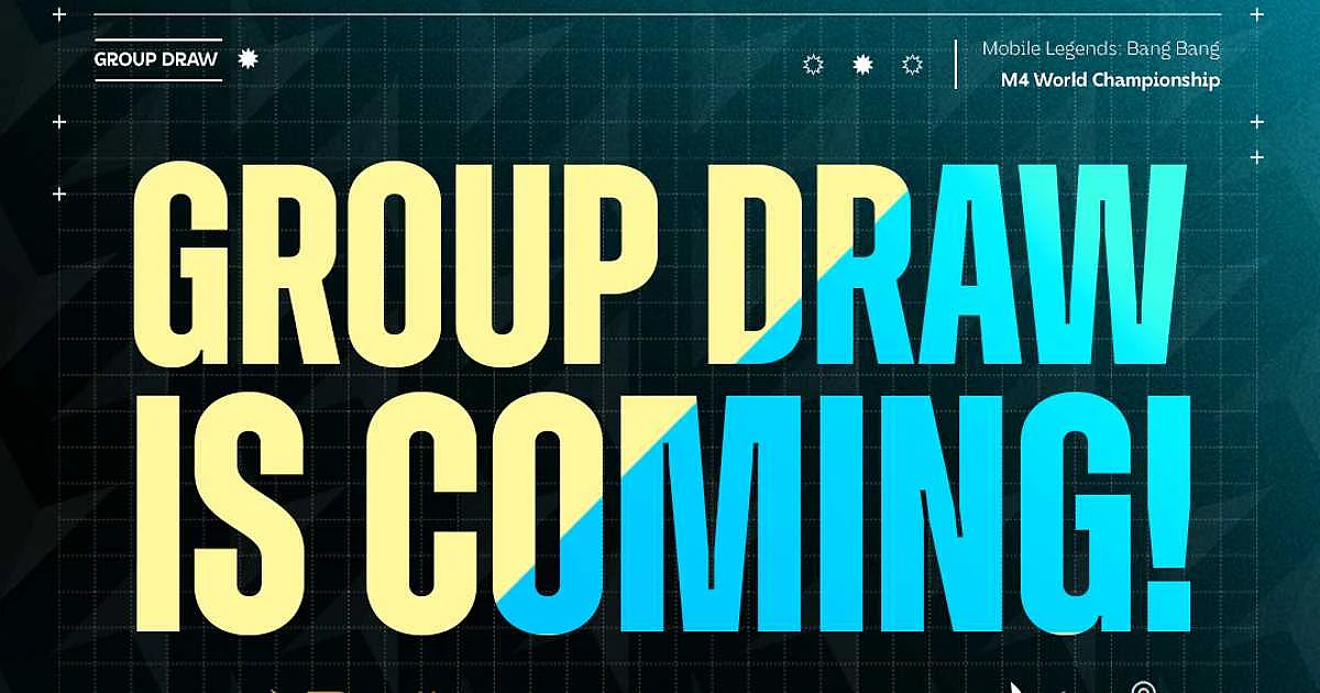<div class="paragraphs"><p>M4 World Championship Group Draw Date Announced</p></div>