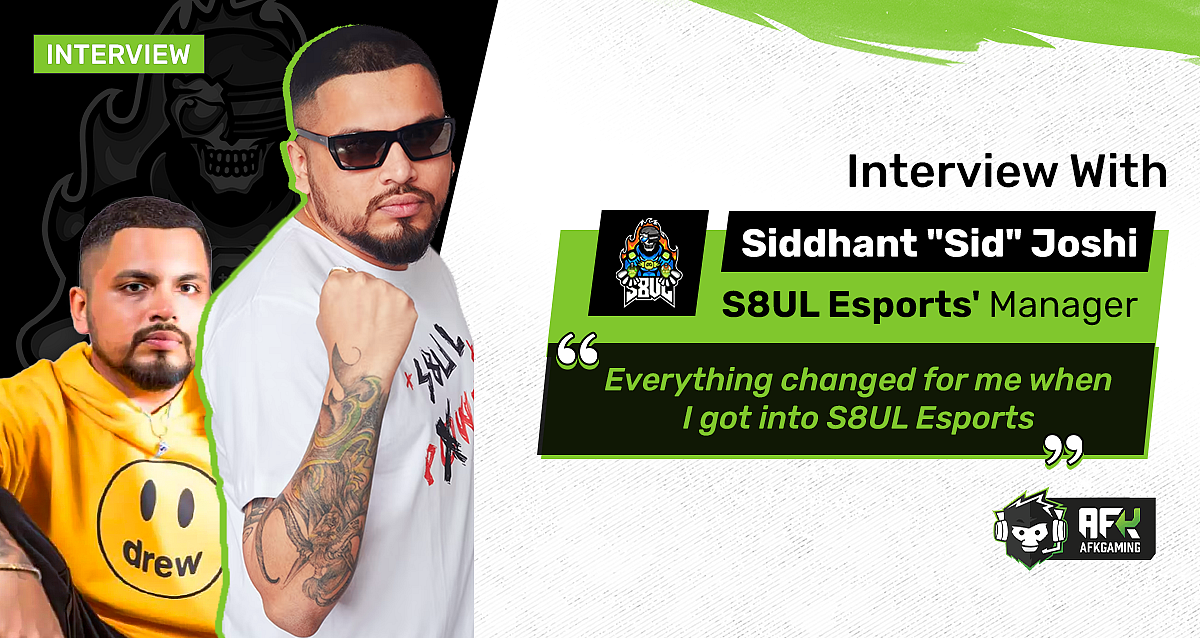 <div class="paragraphs"><p>Interview with S8UL Esports' Manager Siddhant "Sid" Joshi</p></div>