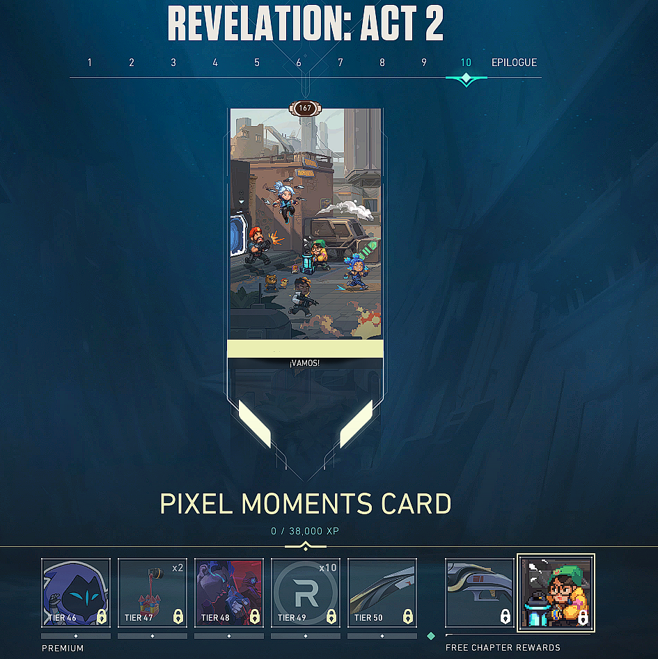 Level 10 Arcade card in Battle Pass