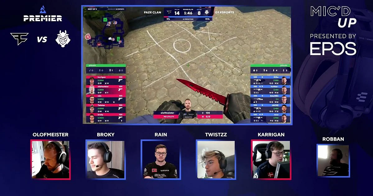 <div class="paragraphs"><p>FaZe Players Olof, Broky Play Tic-Tac-Toe on Inferno During BLAST Match Against G2</p></div>