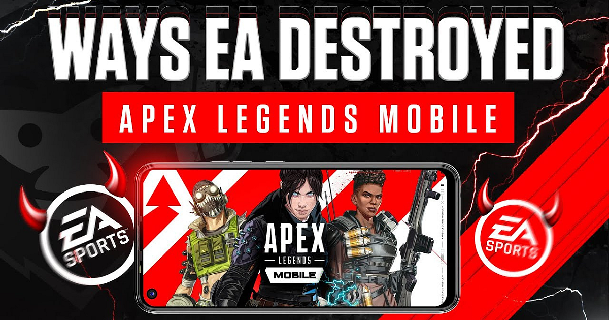 <div class="paragraphs"><p>Representation of how EA sabotaged Apex Legends Mobile themselves.</p></div>