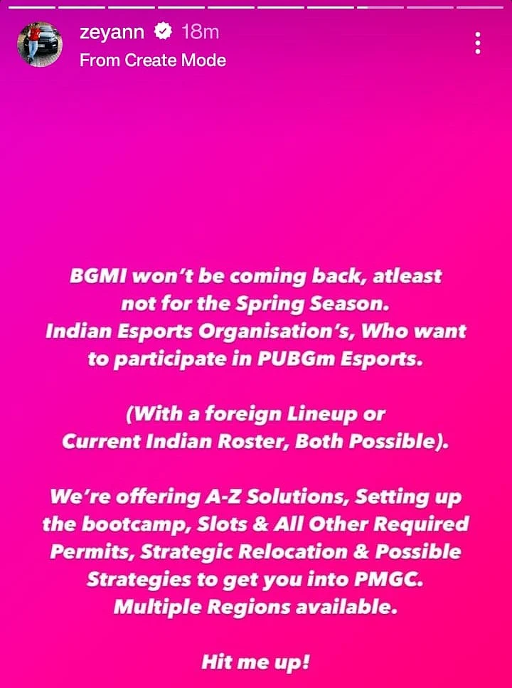 Stalwart owner's recent Instagram post