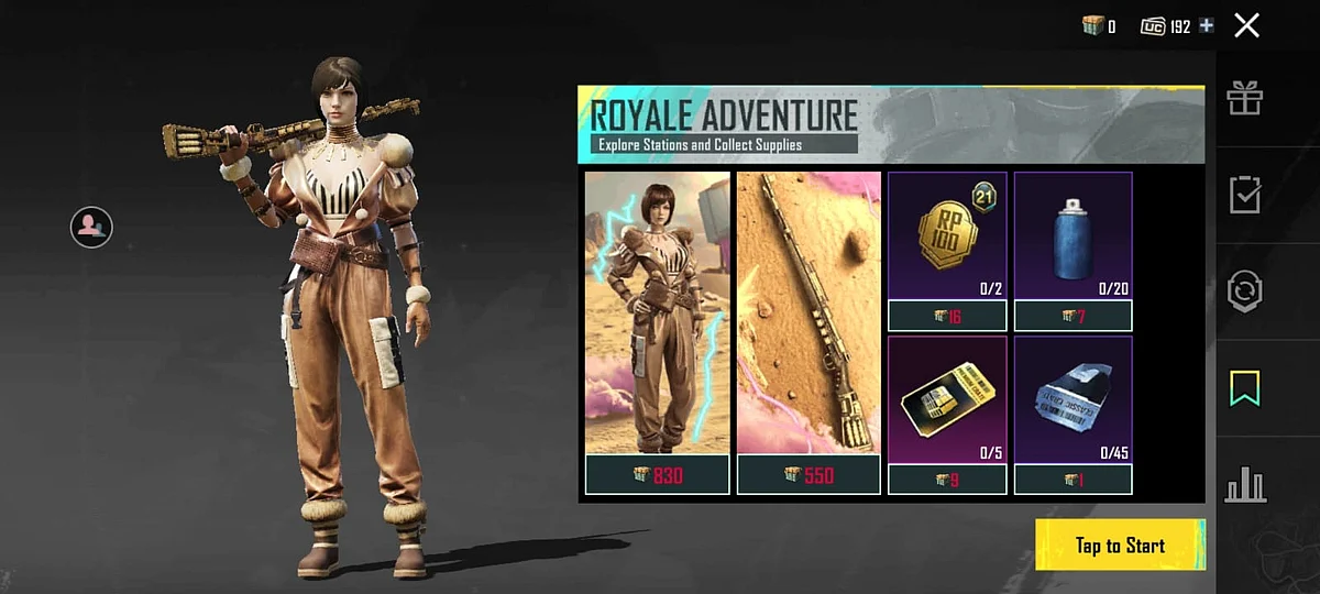BGMI M21 Royale Pass Tier Rewards