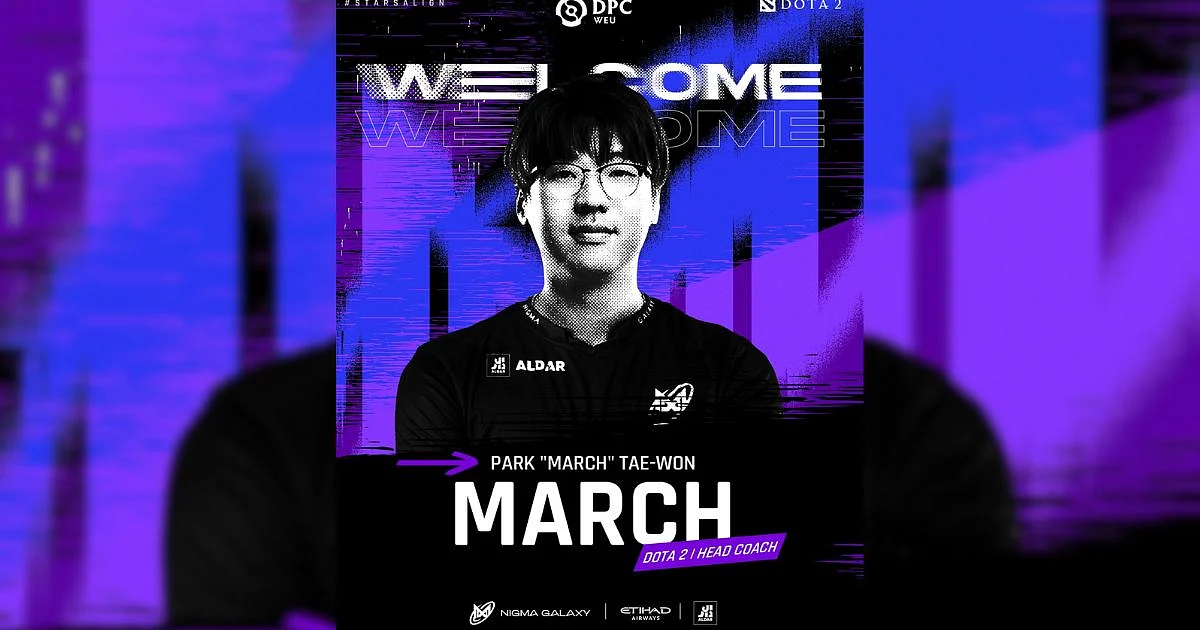 <div class="paragraphs"><p>March had joined Nigma Galaxy in March 2023</p></div>