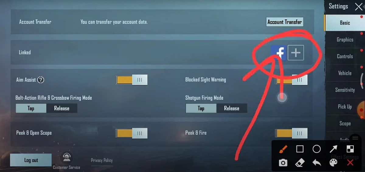 How to Change profile picture via linked social media (Facebook/Twitter)?
