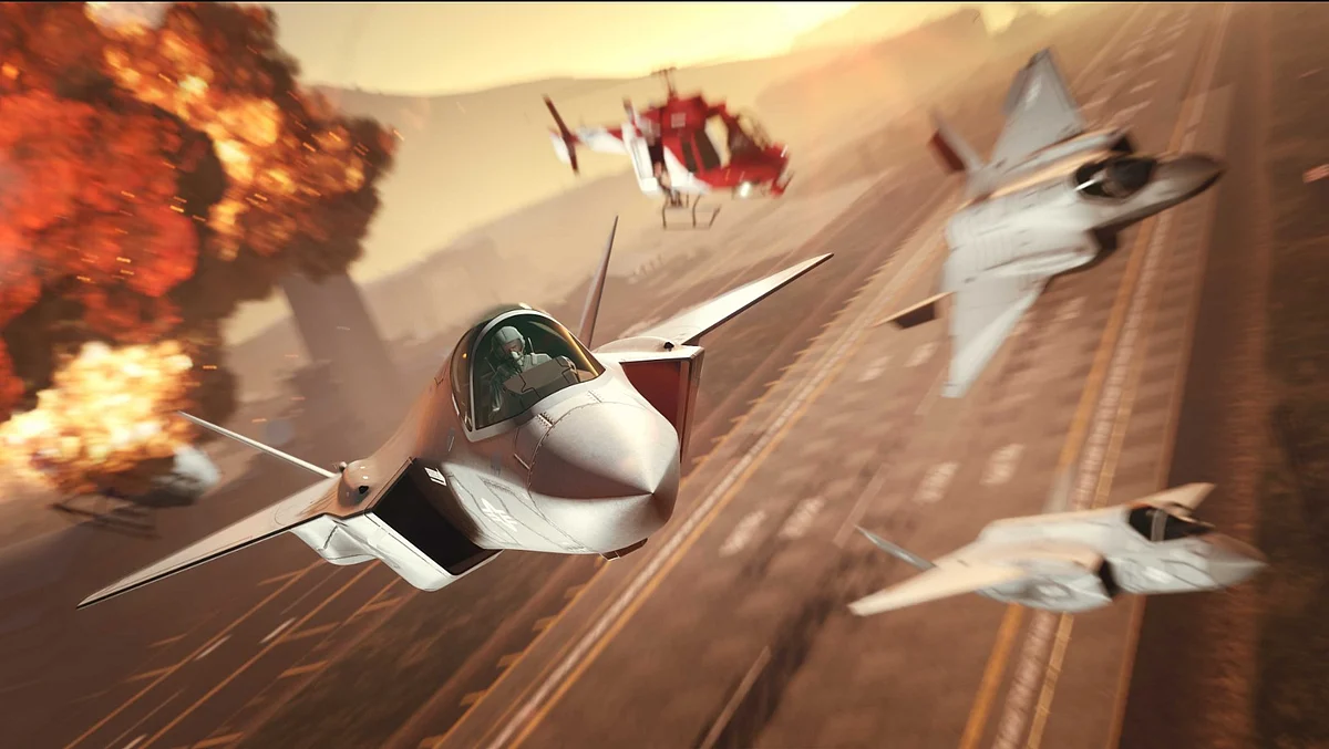 Fighter Jet with VTOL capabilities