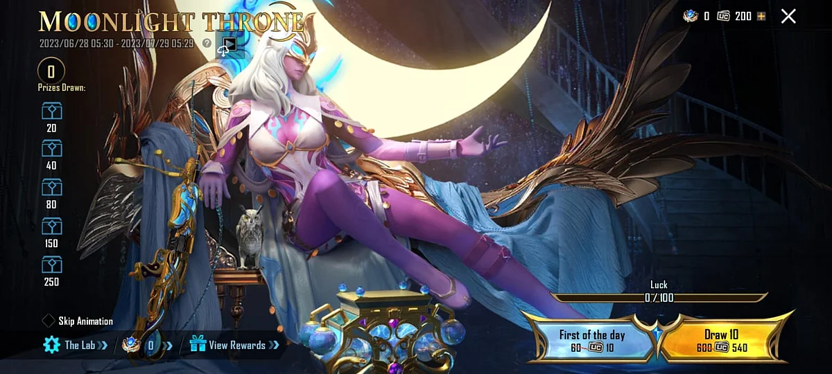 BGMI Moondrop Eterna set
