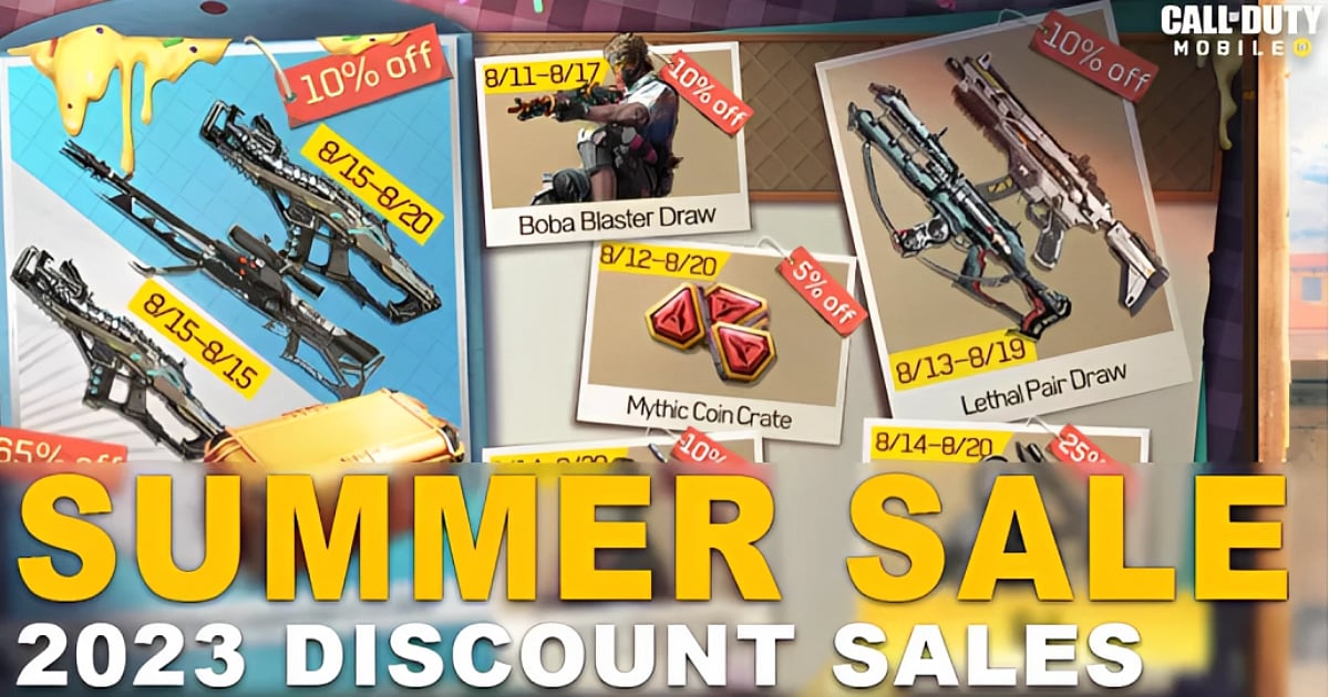 <div class="paragraphs"><p>COD: Mobile Summer Sale - All Draws and Discounts Coming Next Week</p></div>