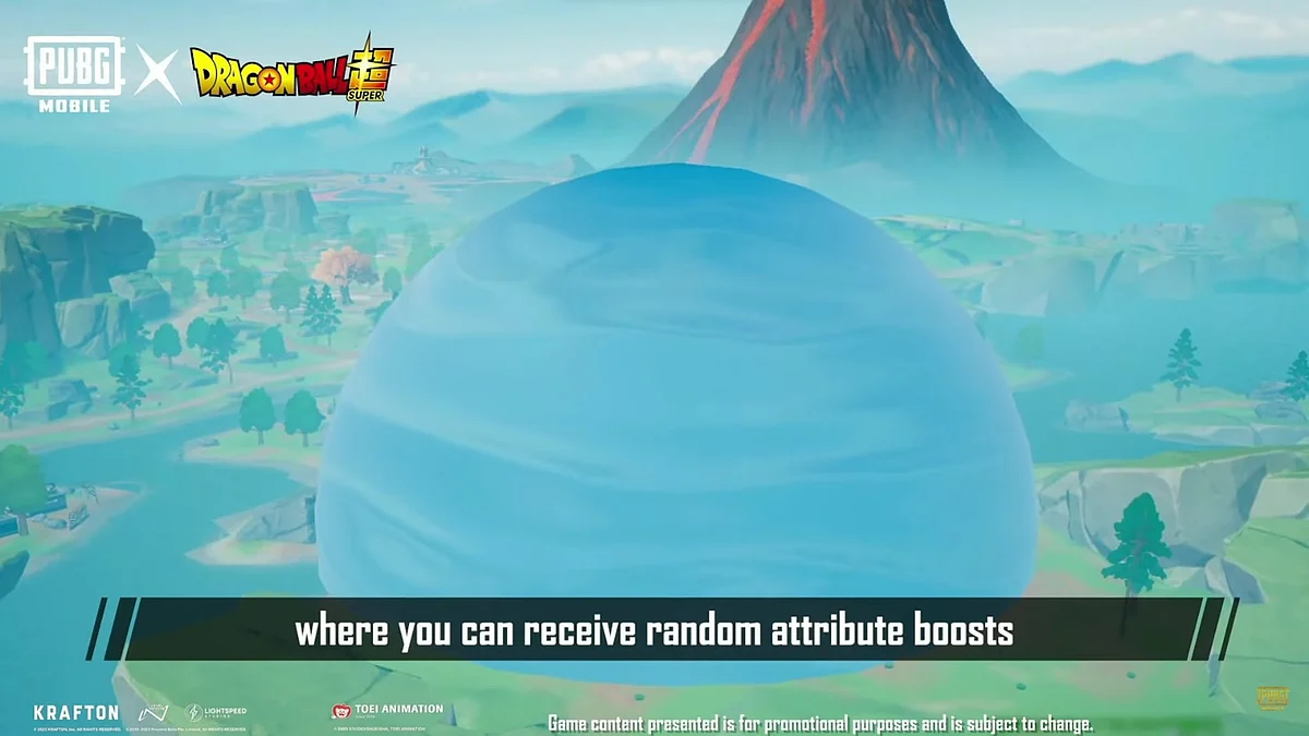 Energy Zones in BGMI's Dragon Ball Map