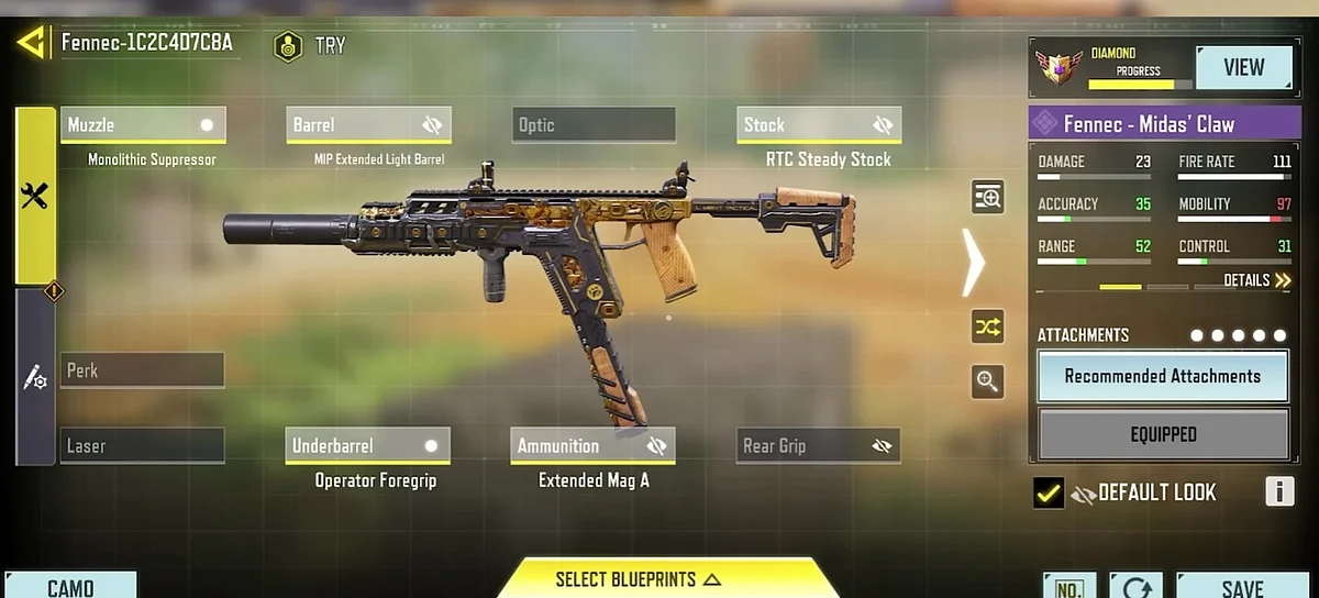 Fennec loadout