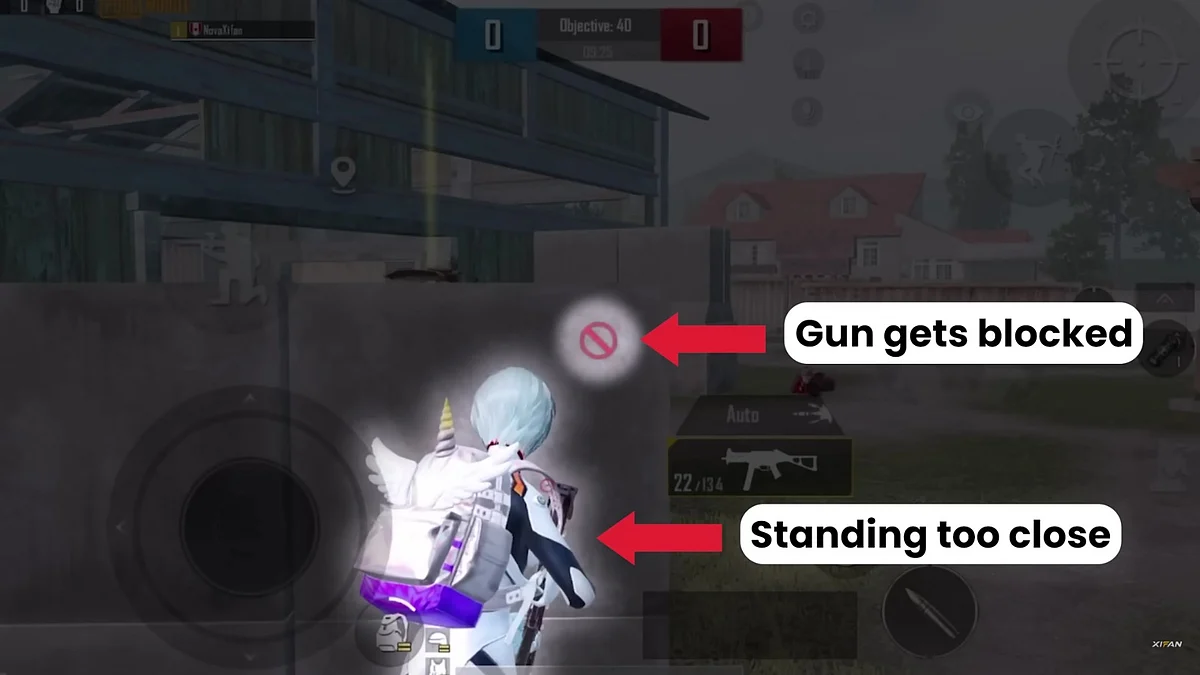 Blocked sight in BGMI