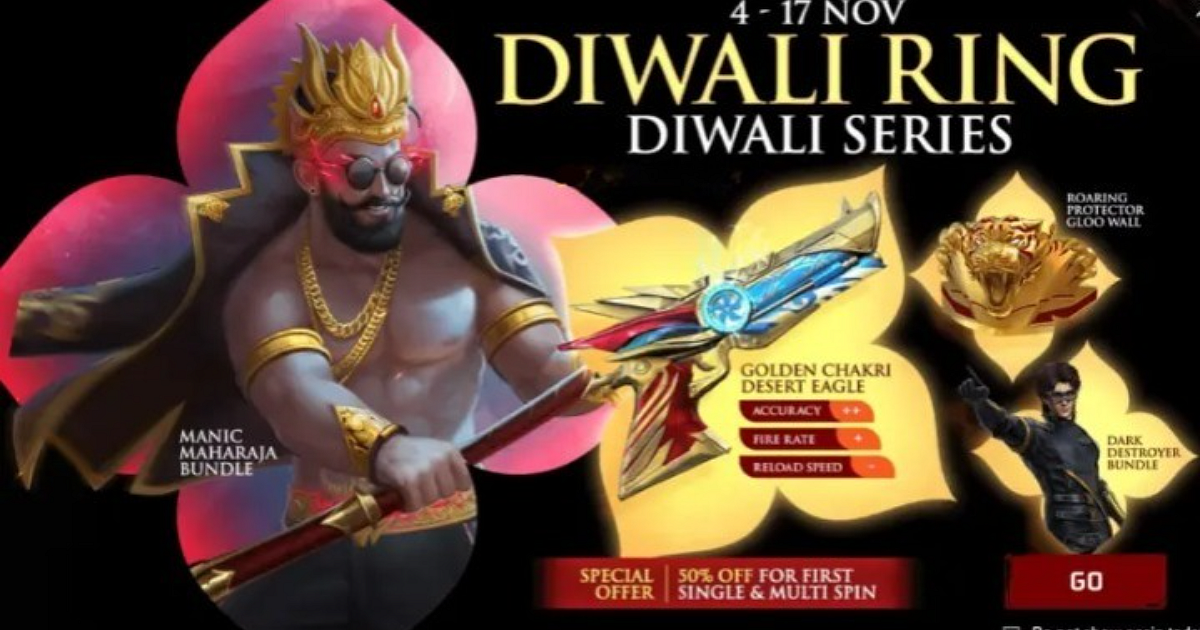 <div class="paragraphs"><p>How to Claim Manic Maharaja Set and the Golden Chakri Desert Eagle in Free Fire Diwali Ring?</p></div>