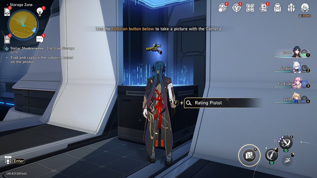 Where is the Rating Pistol in Stellar Shadowseeker Event