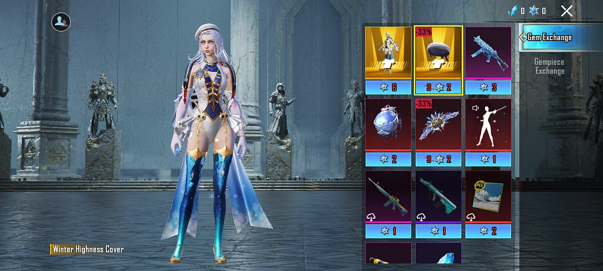 Winter Higness Set and Cover