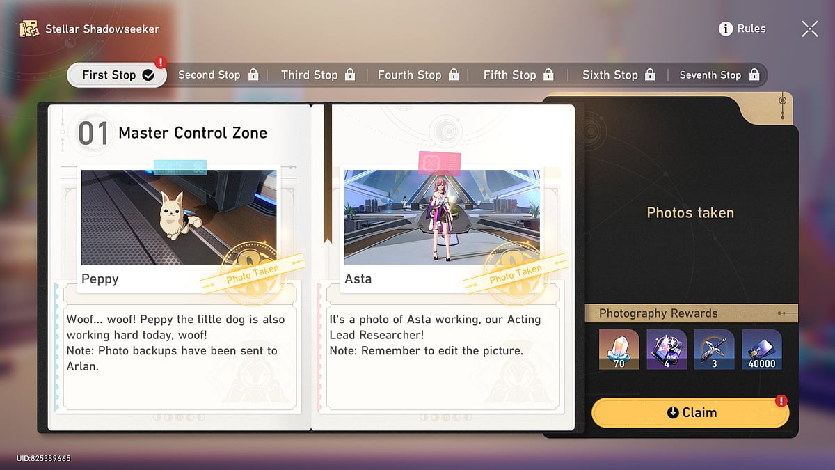 Honkai Star Rail Stellar Shadowseeker Event Complete Guide: Day 1