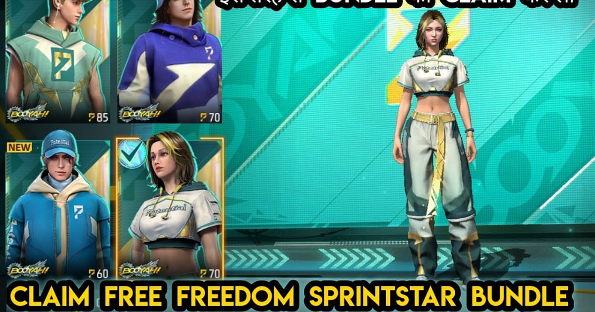 <div class="paragraphs"><p>Free Fire MAX: Get Free Freedom Sprintstar Bundle with these Steps</p></div>