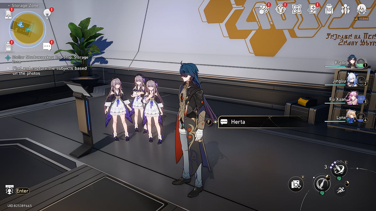 Where is Herta in Stellar Shadowseeker Event